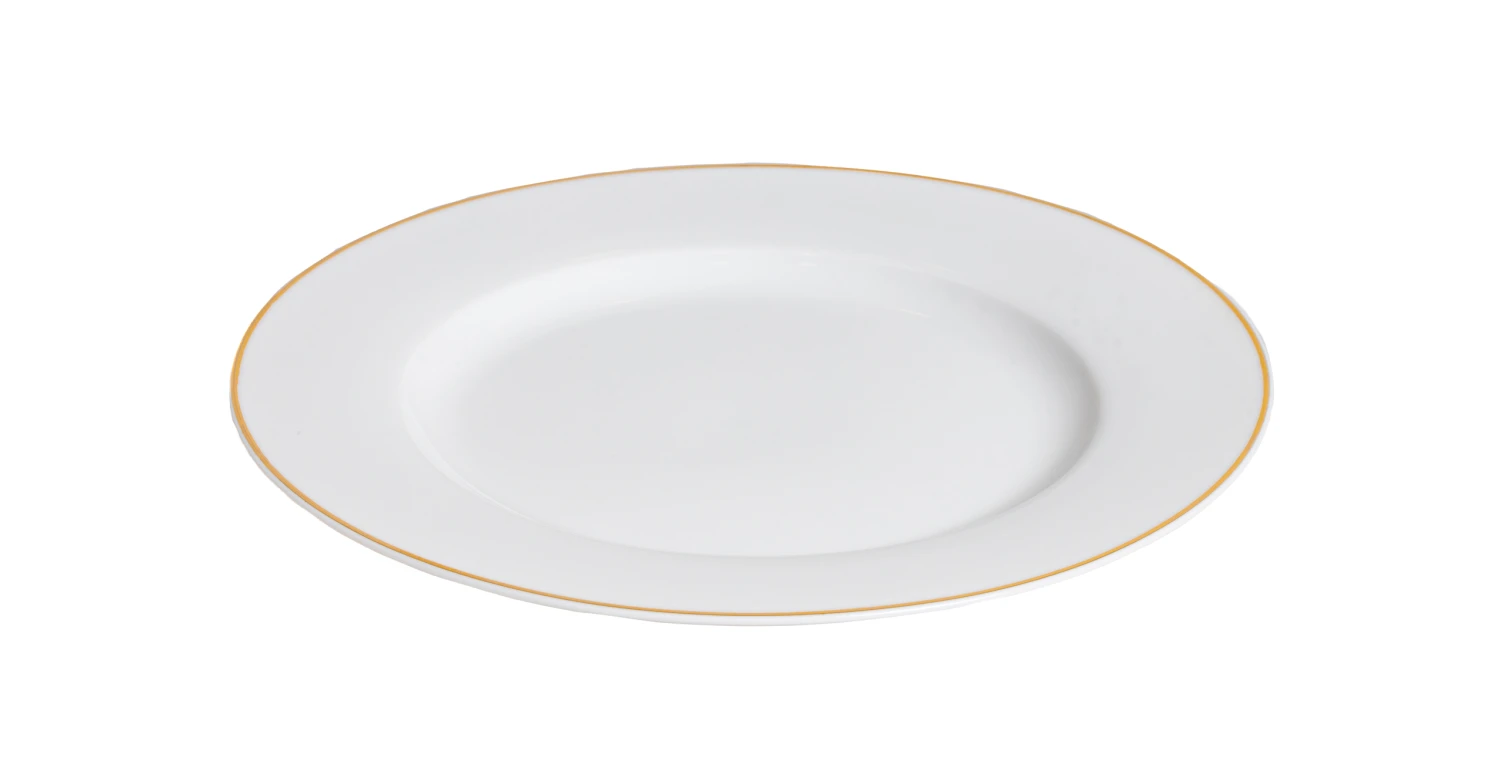 Studio Tavola Serviesset Wit / Goud - 18-delig / 6 personen Studio Tavola Serviesset Wit / Goud - 18-delig / 6 Personen -Praktische Winkel Voor Keukenbenodigdheden bord klein 1 1