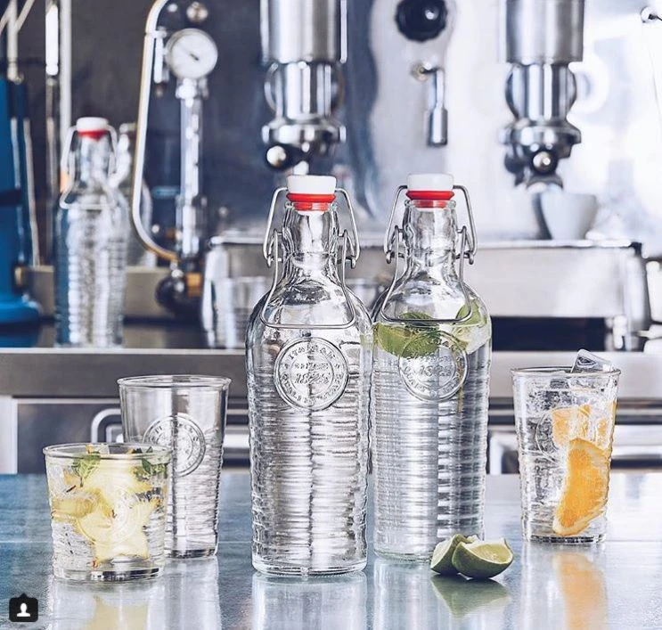 Bormioli Rocco Beugelflessen / Weckflessen Officina 1825 - Transparant - 1.2 liter - 2 stuks Bormioli Rocco Beugelflessen / Weckflessen Officina 1825 - Transparant - 1.2 Liter - 2 Stuks -Praktische Winkel Voor Keukenbenodigdheden bormioli waterflessen 3