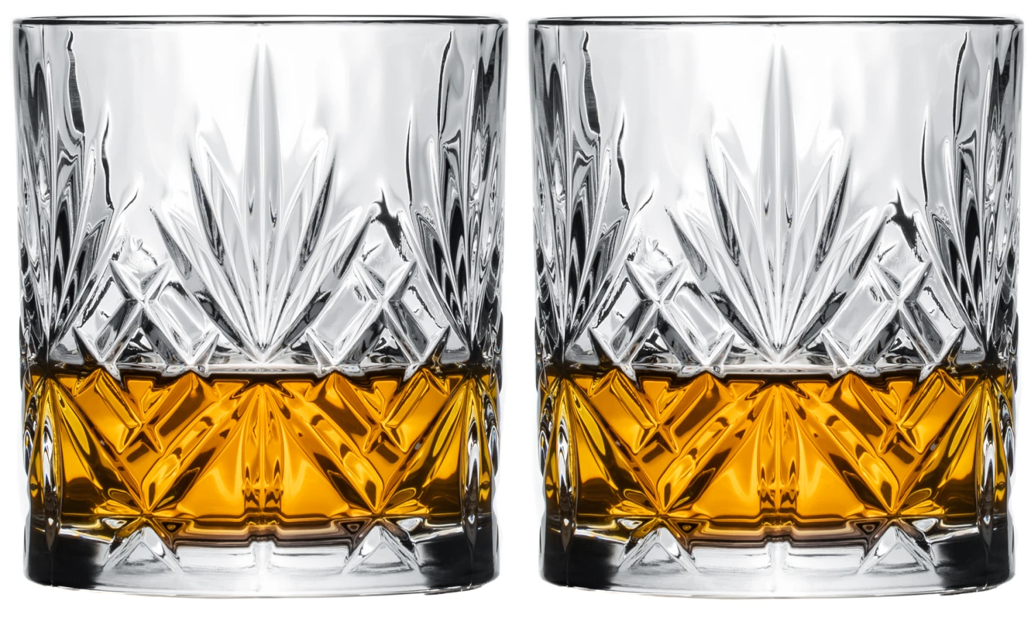 Cookinglife Whiskey Glazen / Cocktailglazen / Waterglazen Moy - 340 ml - 2 stuks Cookinglife Whiskey Glazen / Cocktailglazen / Waterglazen Moy - 340 Ml - 2 Stuks -Praktische Winkel Voor Keukenbenodigdheden cookinglife moy glaswerk