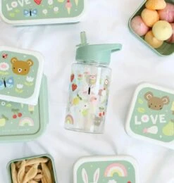 A Little Lovely Company Drinkfles / Waterfles - Vrolijk -Praktische Winkel Voor Keukenbenodigdheden dbjomu66 lr 6 drink bottle joy