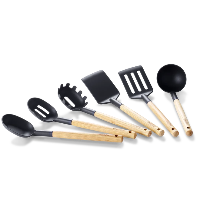 GreenPan Sauslepel Mayflower - 30 cm GreenPan Sauslepel Mayflower - 30 Cm -Praktische Winkel Voor Keukenbenodigdheden de2131203e66c16e27d0454eae0e9554c9ee9ca7 GP MAY 6pcSet Utensils a5B15D