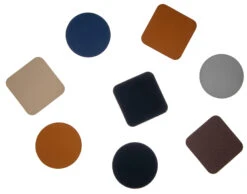 Jay Hill Onderzetters - Vegan Leer - Bruin / Wit- Organic - 13 X 11 Cm - 6 Stuks 4 Jay Hill Onderzetters - Vegan Leer - Bruin / Wit- Organic - 13 X 11 Cm - 6 Stuks -Praktische Winkel Voor Keukenbenodigdheden diversen 3 1