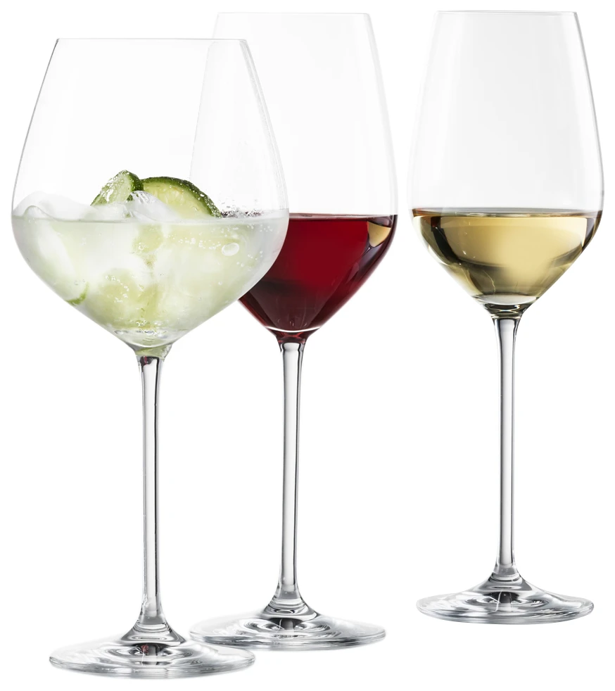 Schott Zwiesel Wijnglazen Fortissimo - Set 18 delig - Witte en Rode Wijnglazen & Gin Tonic Glazen Schott Zwiesel Wijnglazen Fortissimo - Set 18 Delig - Witte En Rode Wijnglazen & Gin Tonic Glazen -Praktische Winkel Voor Keukenbenodigdheden fortissimo wijnglazenset schott zwiesel