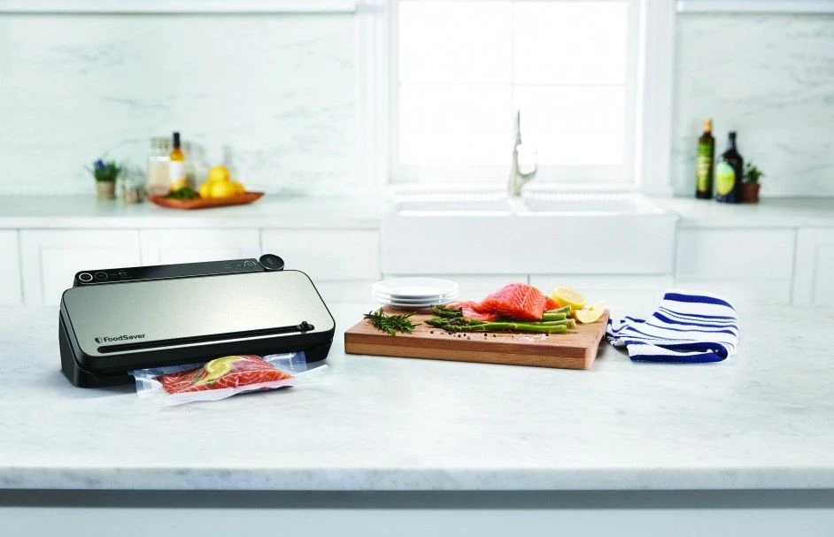 FoodSaver Vacumeermachine Profi Line Plus - RVS - VS3190X FoodSaver Vacumeermachine Profi Line Plus - RVS - VS3190X -Praktische Winkel Voor Keukenbenodigdheden fsv3190 foodsaver vacuumsealer 4