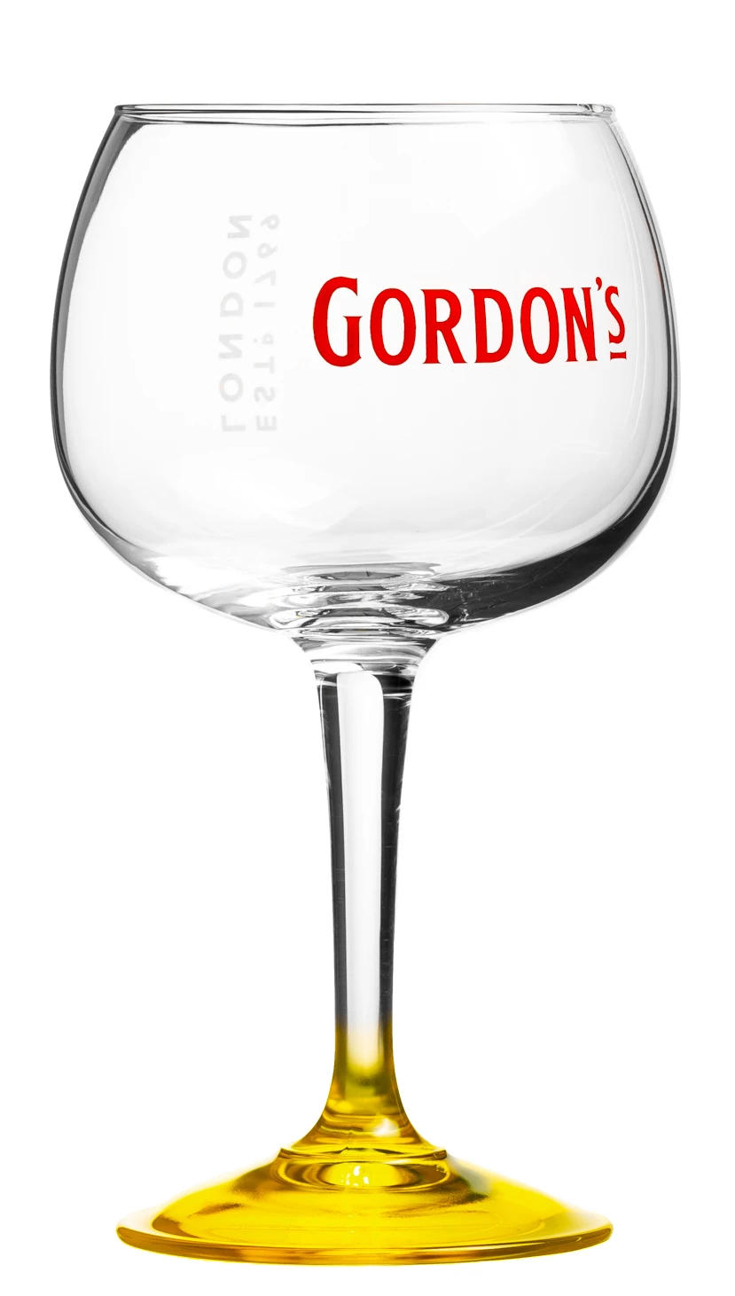 Gordon's Gin Tonic Glazen - Lemon - 6 stuks Gordon's Gin Tonic Glazen - Lemon - 6 Stuks -Praktische Winkel Voor Keukenbenodigdheden gordons glas 1 1