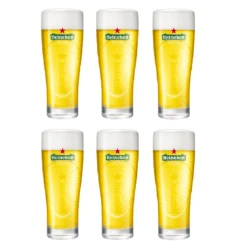 Heineken Bierglazen Ellipse - 250 Ml - 6 Stuks