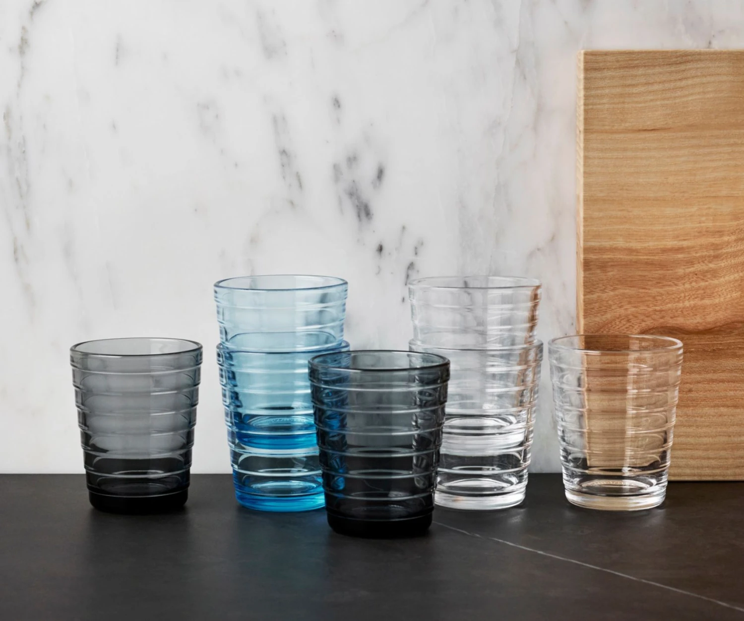 Iittala Glas Aino Aalto - Donkergrijs - 220 ml - 2 stuks Iittala Glas Aino Aalto - Donkergrijs - 220 Ml - 2 Stuks -Praktische Winkel Voor Keukenbenodigdheden iittala aino aalto 2