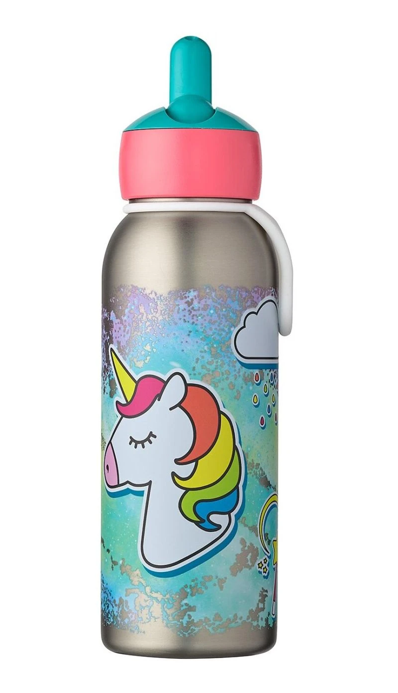 Mepal Schoolbeker Flip-up Campus Unicorn 350 ml Mepal Schoolbeker Flip-up Campus Unicorn 350 Ml -Praktische Winkel Voor Keukenbenodigdheden isoleerfles flip up campus 350 ml unicorn 1