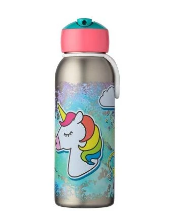 Mepal Schoolbeker Flip-up Campus Unicorn 350 ml Mepal Schoolbeker Flip-up Campus Unicorn 350 Ml -Praktische Winkel Voor Keukenbenodigdheden isoleerfles flip up campus 350 ml unicorn