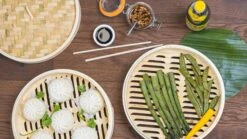 Sareva Stoommandje - Bamboe - 2-laags - ø 30 Cm 3 Sareva Stoommandje - Bamboe - 2-laags - ø 30 Cm -Praktische Winkel Voor Keukenbenodigdheden item 5 2