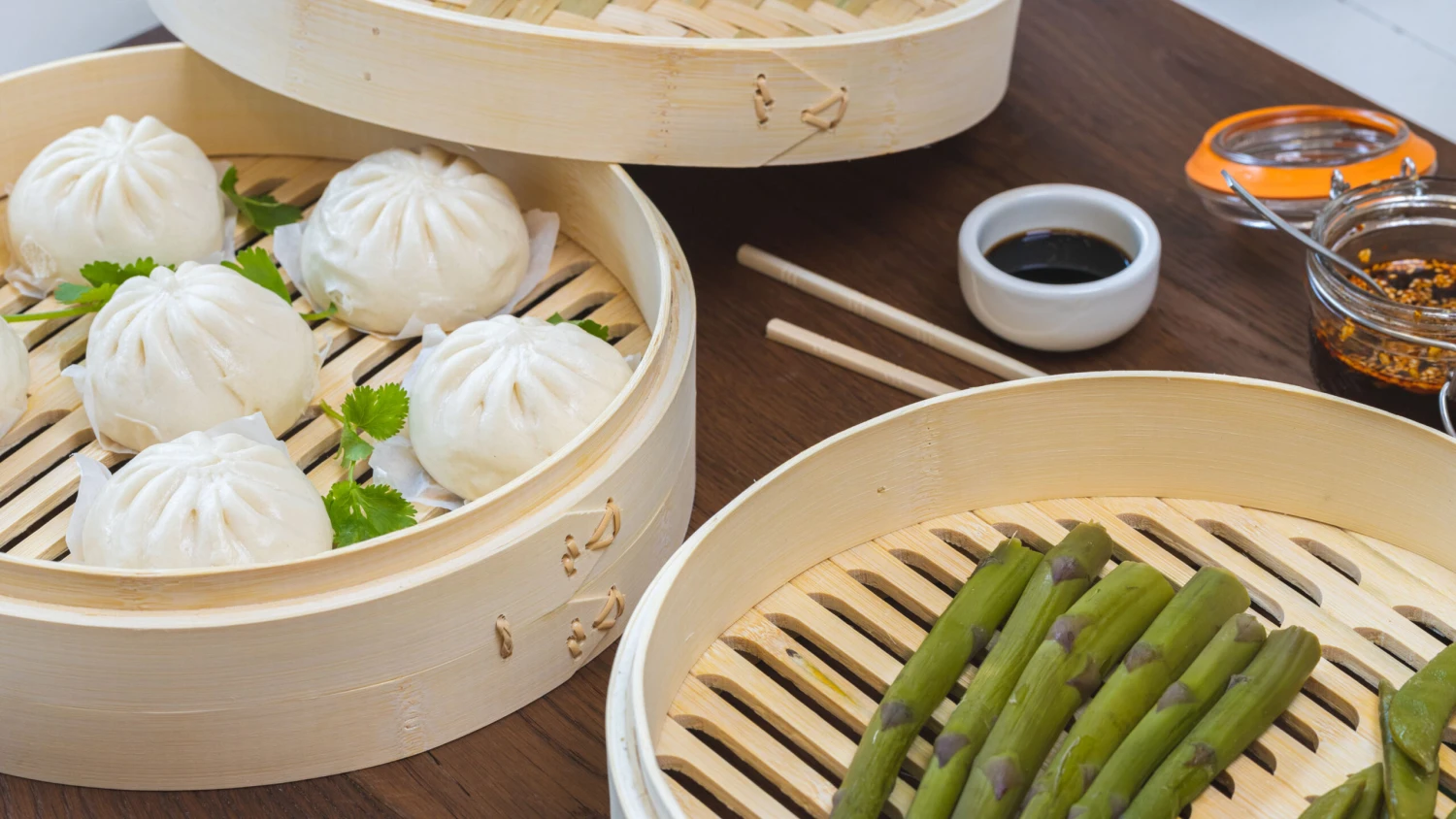 Sareva Stoommandje - Bamboe - 2-laags - ø 30 cm Sareva Stoommandje - Bamboe - 2-laags - ø 30 Cm -Praktische Winkel Voor Keukenbenodigdheden item 6 2 scaled