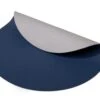 Jay Hill Placemat - Vegan Leer - Grijs / Blauw - Dubbelzijdig - ø 38 Cm 1 Jay Hill Placemat - Vegan Leer - Grijs / Blauw - Dubbelzijdig - ø 38 Cm -Praktische Winkel Voor Keukenbenodigdheden jay hill placemat rond blauw lichtgrijs