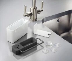 Joseph Joseph Gootsteenorganiser - Caddy - Antraciet 4 Joseph Joseph Gootsteenorganiser - Caddy - Antraciet -Praktische Winkel Voor Keukenbenodigdheden joseph joseph gootsteenorganiser sink aid 1