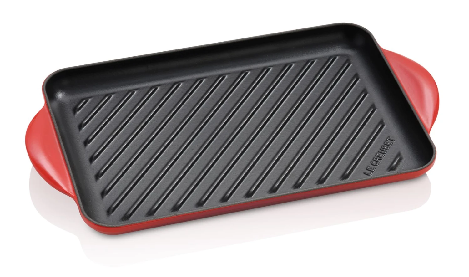 Le Creuset Grillplaat Tradition - Kersenrood - 38.5 x 22 cm Le Creuset Grillplaat Tradition - Kersenrood - 38.5 X 22 Cm -Praktische Winkel Voor Keukenbenodigdheden kersenrood 1