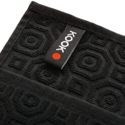 KOOK Keukenhanddoek Inka Zwart 50 X 50 Cm 4 KOOK Keukenhanddoek Inka Zwart 50 X 50 Cm -Praktische Winkel Voor Keukenbenodigdheden keukendoekzwart3