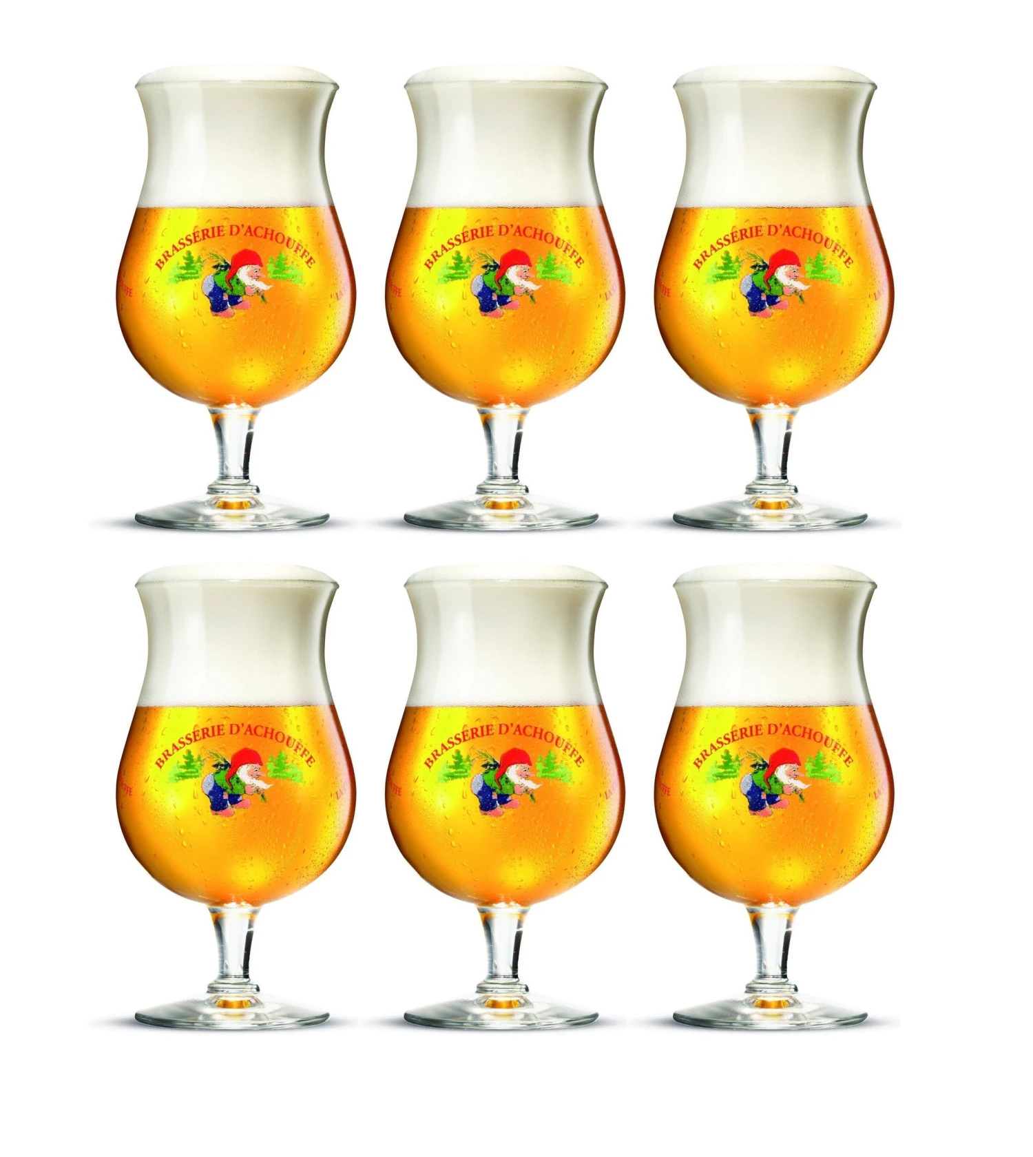 La Chouffe Bierglazen - 250 ml - 6 stuks La Chouffe Bierglazen - 250 Ml - 6 Stuks -Praktische Winkel Voor Keukenbenodigdheden la chouffe bierglas 1 2