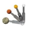 Sareva Maatlepels - RVS - 4-delig 2 Sareva Maatlepels - RVS - 4-delig -Praktische Winkel Voor Keukenbenodigdheden maatschepje 1 1