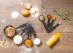 Sareva Maatschepjes - Zwart - 4-delig 4 Sareva Maatschepjes - Zwart - 4-delig -Praktische Winkel Voor Keukenbenodigdheden maatschepjes0 5 1