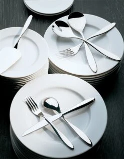 Alessi Bestekset Mami - SG38S5M - Monoblock - 5-delig - Door Stefano Giovannoni -Praktische Winkel Voor Keukenbenodigdheden mami cutlery set stefano giovannoni alessi 2