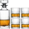 Cookinglife Whiskey Set (karaf & Whiskeyglazen) Moville - 5 Delige Set 2 Cookinglife Whiskey Set (karaf & Whiskeyglazen) Moville - 5 Delige Set -Praktische Winkel Voor Keukenbenodigdheden moville 3 delig 1