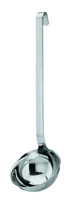 Rosle Soeplepel Hooked - RVS - 29.5 Cm 4 Rosle Soeplepel Hooked - RVS - 29.5 Cm -Praktische Winkel Voor Keukenbenodigdheden opscheplepel2