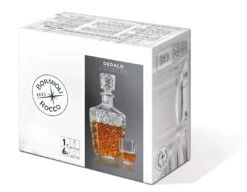 Bormioli Rocco Whiskey Set Dedalo - 7 Delige Set 6 Bormioli Rocco Whiskey Set Dedalo - 7 Delige Set -Praktische Winkel Voor Keukenbenodigdheden p002174