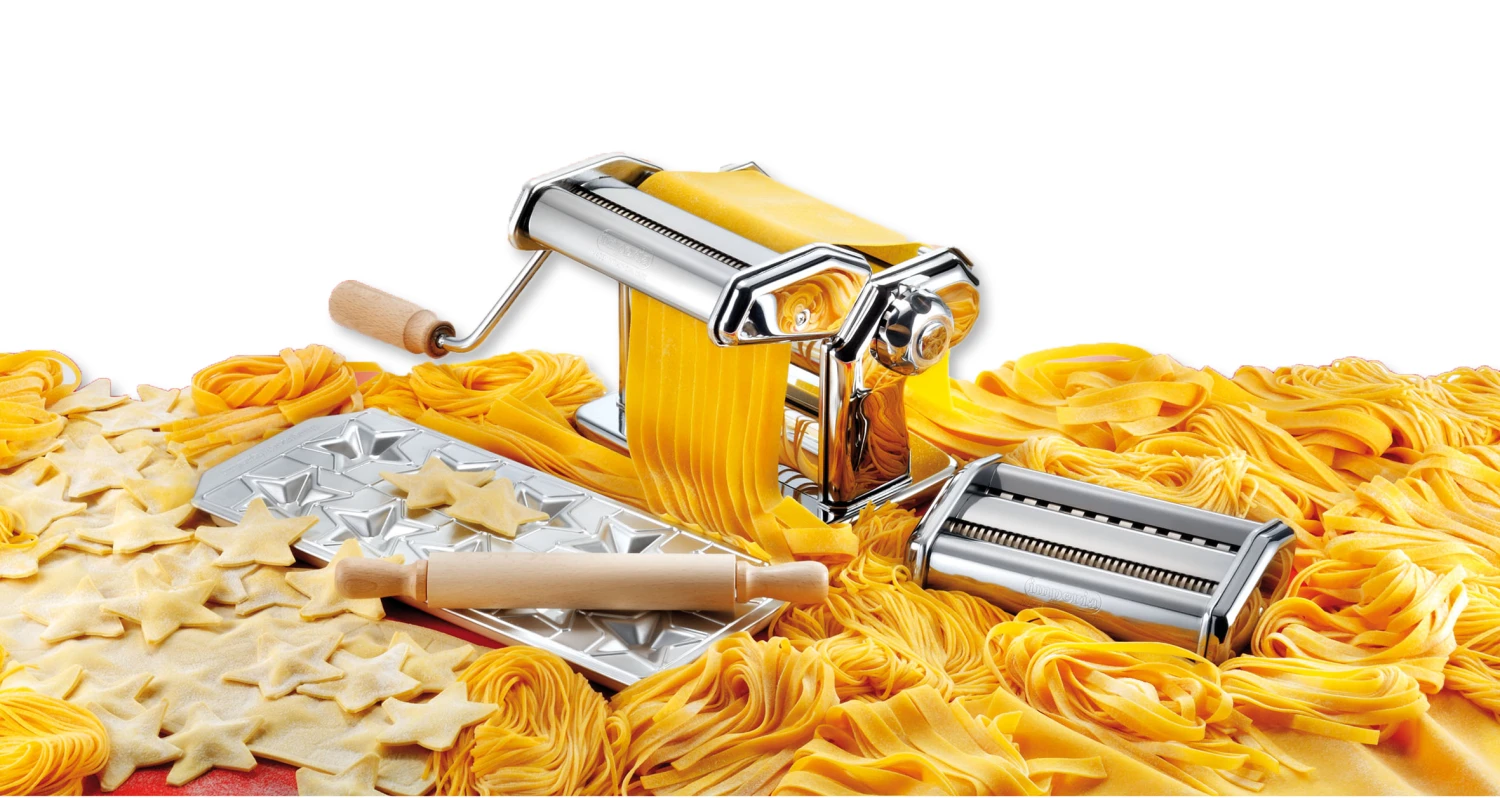 Imperia Pastamachine Set Imperia Pastamachine Set -Praktische Winkel Voor Keukenbenodigdheden pastaia ambientata 1