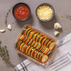 Sareva Glazen Vershoudbakje Cook & Fresh - Rechthoek - 4-delig 4 Sareva Glazen Vershoudbakje Cook & Fresh - Rechthoek - 4-delig -Praktische Winkel Voor Keukenbenodigdheden product 1 10