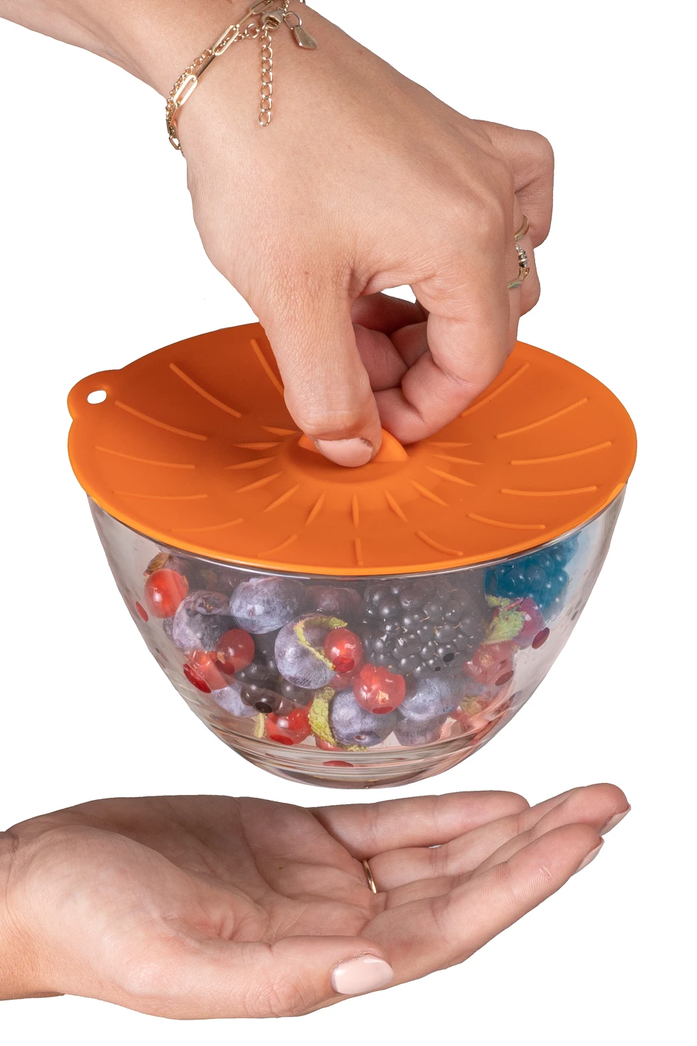 Sareva Siliconen Vershouddeksels - Vacuum - 5 stuks Sareva Siliconen Vershouddeksels - Vacuum - 5 Stuks -Praktische Winkel Voor Keukenbenodigdheden product 1 2 1 1