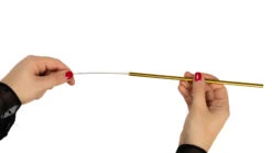 Sareva Herbruikbare Rietjes - Met Borstel - Goud - 4 Stuks -Praktische Winkel Voor Keukenbenodigdheden product hand 3