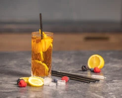 Sareva Herbruikbare Rietjes - Met Borstel - Zwart - 4 Stuks 3 Sareva Herbruikbare Rietjes - Met Borstel - Zwart - 4 Stuks -Praktische Winkel Voor Keukenbenodigdheden product keuken 5