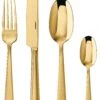 Sambonet Bestekset Flat - Goud - 24 Delig / 6 Personen 2 Sambonet Bestekset Flat - Goud - 24 Delig / 6 Personen -Praktische Winkel Voor Keukenbenodigdheden sambonet bestekset flat goud