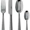 Sambonet Bestekset Flat - Zwart - 24 Delig / 6 Personen 2 Sambonet Bestekset Flat - Zwart - 24 Delig / 6 Personen -Praktische Winkel Voor Keukenbenodigdheden sambonet bestekset flat zwart