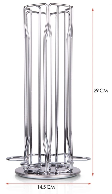 Jay Hill Nespresso Cuphouder - RVS - 42 Stuks Jay Hill Nespresso Cuphouder - RVS - 42 Stuks -Praktische Winkel Voor Keukenbenodigdheden sareva cuphouder nespresso afmetingen