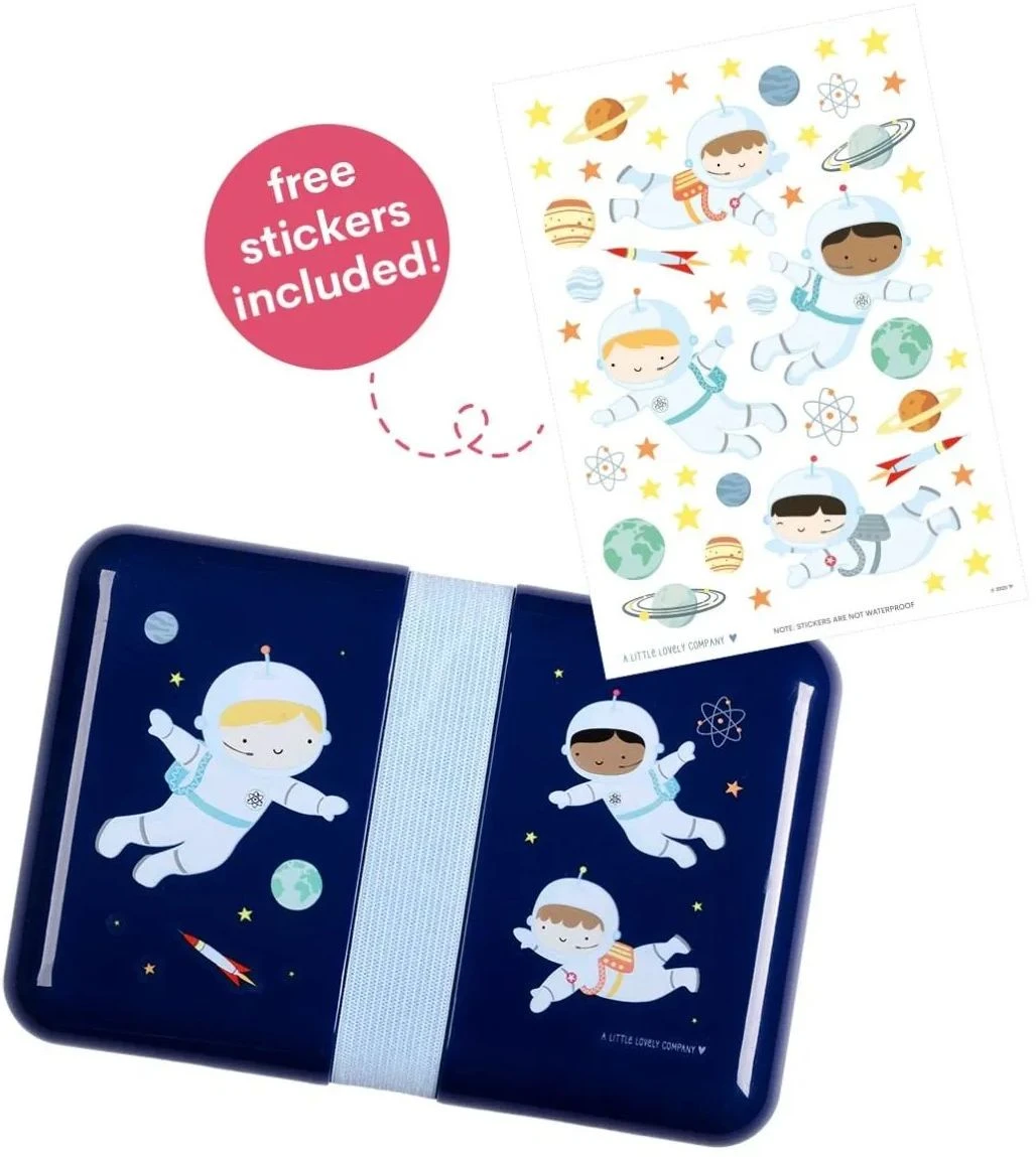 A Little Lovely Company Lunchbox - Astronauten A Little Lovely Company Lunchbox - Astronauten -Praktische Winkel Voor Keukenbenodigdheden sbasbu35 lr 4 lunch box astronauts