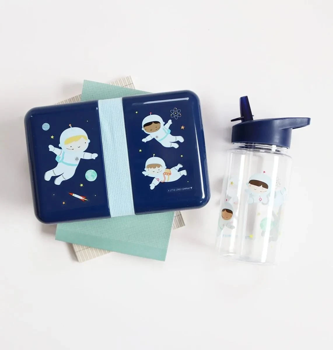 A Little Lovely Company Lunchbox - Astronauten A Little Lovely Company Lunchbox - Astronauten -Praktische Winkel Voor Keukenbenodigdheden sbasbu35 lr 8 lunch box astronauts