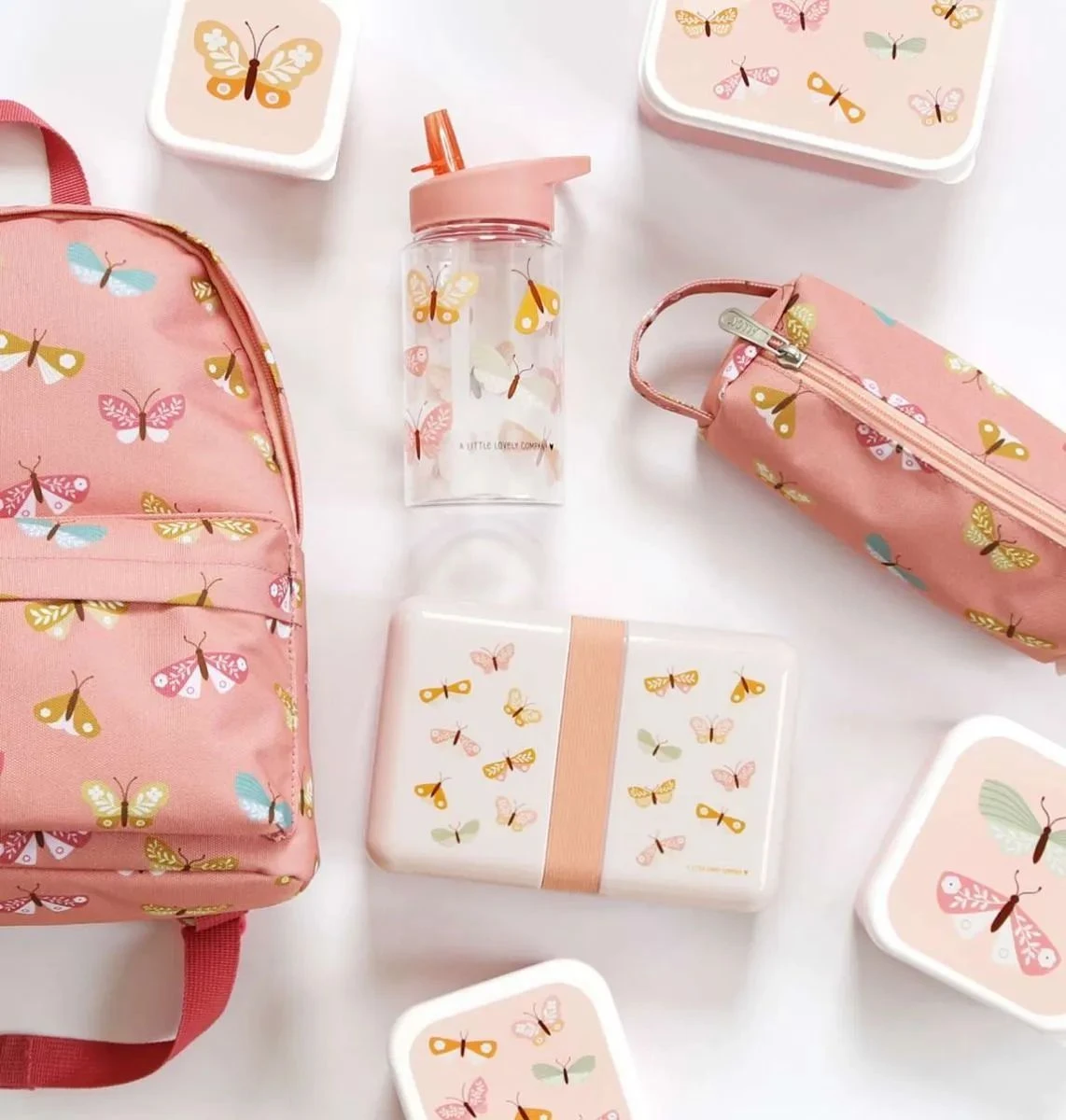 A Little Lovely Company Lunchbox - Vlinders A Little Lovely Company Lunchbox - Vlinders -Praktische Winkel Voor Keukenbenodigdheden sbbupi47 lr 4 lunch box butterflies