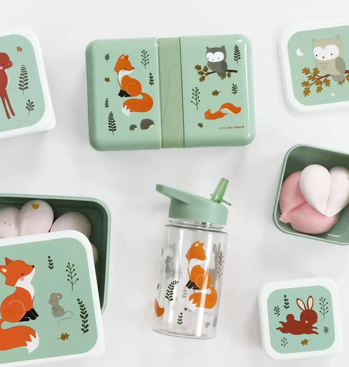 A Little Lovely Company Lunchbox - Bosvriendjes A Little Lovely Company Lunchbox - Bosvriendjes -Praktische Winkel Voor Keukenbenodigdheden sbfosa51 lr 3 lunch box forest friends