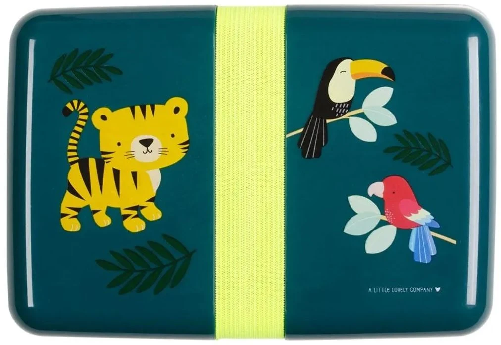 A Little Lovely Company Lunchbox - Jungle Tijger A Little Lovely Company Lunchbox - Jungle Tijger -Praktische Winkel Voor Keukenbenodigdheden sbjtgr14 lr 9 lunch box jungle tiger