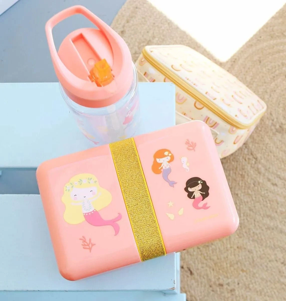 A Little Lovely Company Lunchbox - Zeemeermin A Little Lovely Company Lunchbox - Zeemeermin -Praktische Winkel Voor Keukenbenodigdheden sbmepi31 lr 4 lunch box mermaids