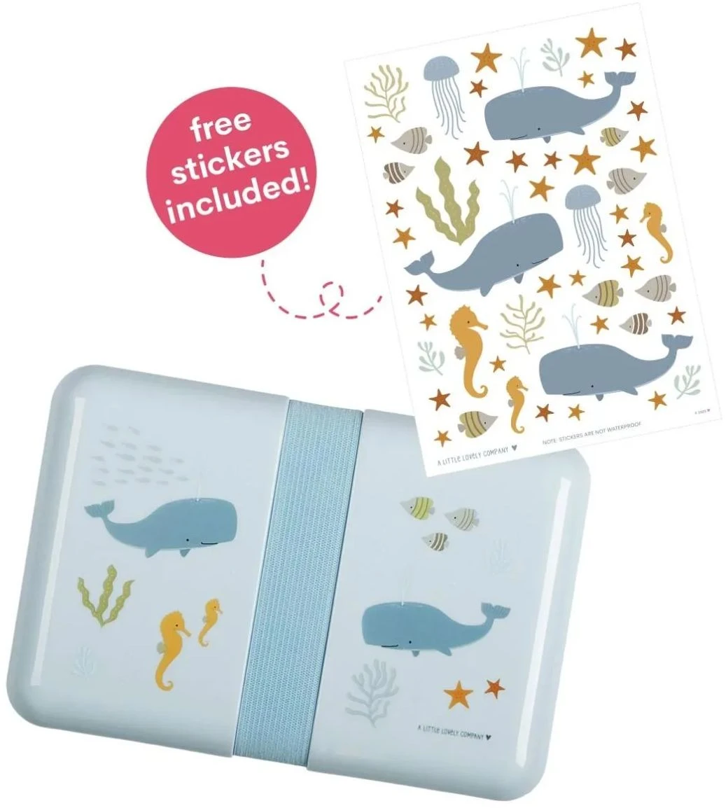 A Little Lovely Company Lunchbox - Oceaan A Little Lovely Company Lunchbox - Oceaan -Praktische Winkel Voor Keukenbenodigdheden sbocbu34 lr 4 lunch box ocean
