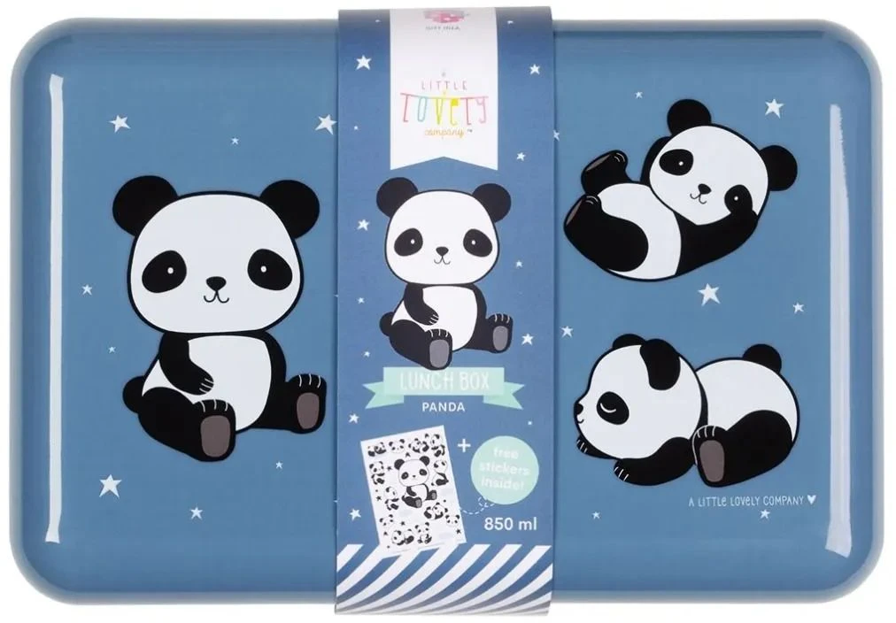 A Little Lovely Company Lunchbox - Panda A Little Lovely Company Lunchbox - Panda -Praktische Winkel Voor Keukenbenodigdheden sbpabu16 lr 7 lunch box panda 1
