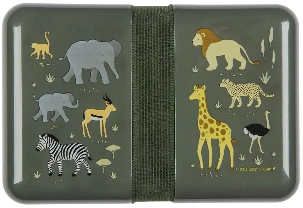 A Little Lovely Company Lunchbox - Savanne A Little Lovely Company Lunchbox - Savanne -Praktische Winkel Voor Keukenbenodigdheden sbsagr52 lr 1 lunch box savanna 1