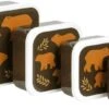 A Little Lovely Company Lunchset - Beren -Praktische Winkel Voor Keukenbenodigdheden sbsebe43 lr 2 lunch snack box set bears