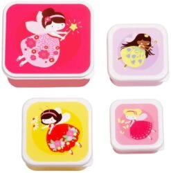 A Little Lovely Company Lunchset - Fee 5 A Little Lovely Company Lunchset - Fee -Praktische Winkel Voor Keukenbenodigdheden sbsefa28 lr 1 lunch and snack box set fairies