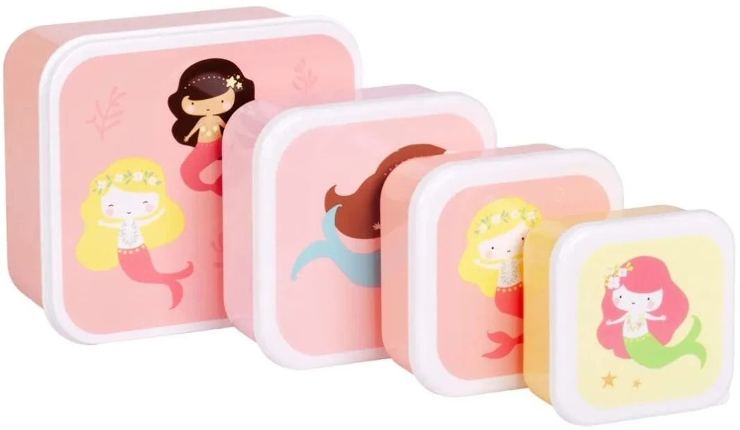 A Little Lovely Company Lunchset - Zeemeermin A Little Lovely Company Lunchset - Zeemeermin -Praktische Winkel Voor Keukenbenodigdheden sbseme40 lr 2 lunch snack box set mermaids