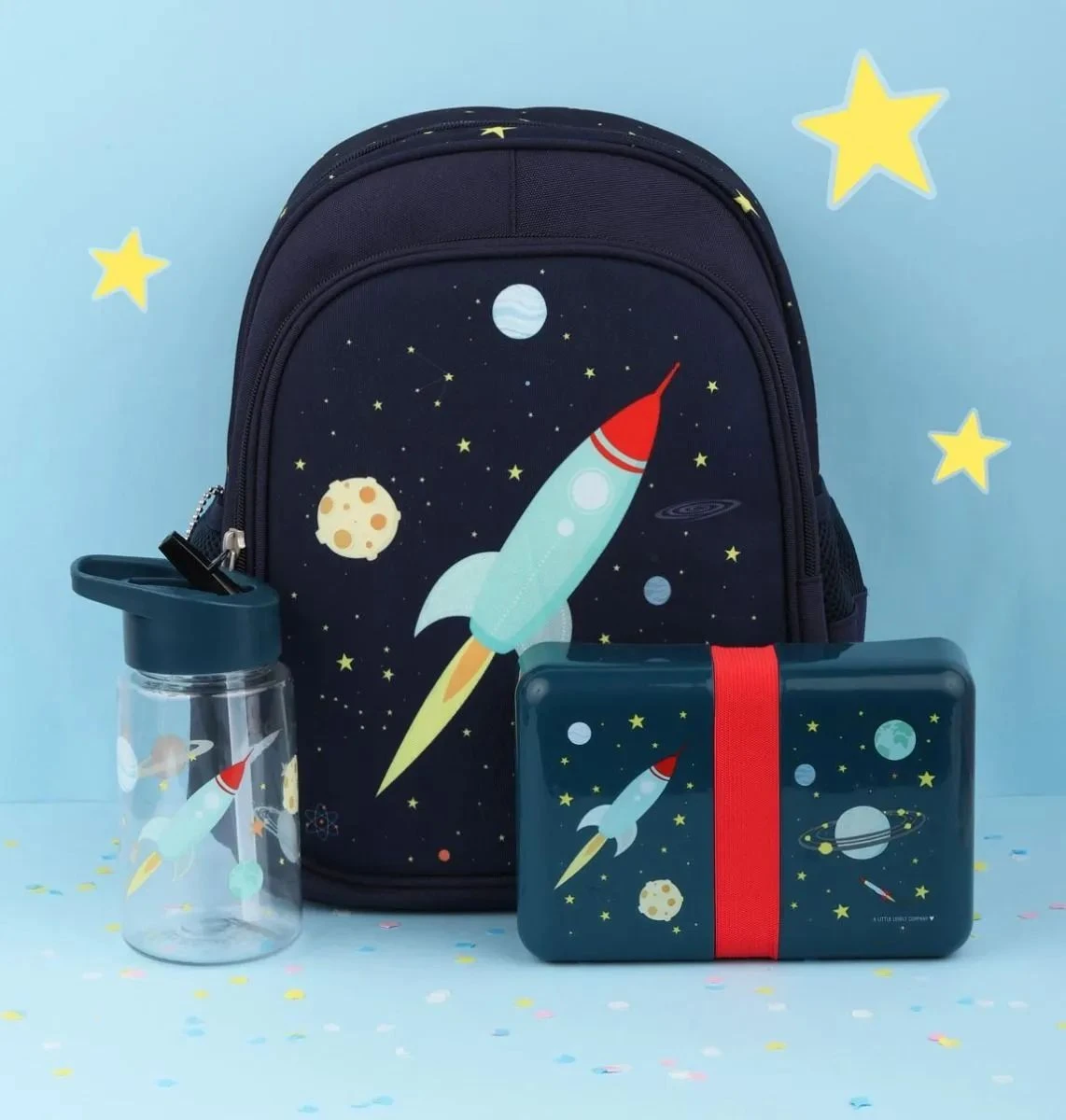 A Little Lovely Company Drinkfles / Waterfles - Ruimte A Little Lovely Company Drinkfles / Waterfles - Ruimte -Praktische Winkel Voor Keukenbenodigdheden sbspbu13 lr