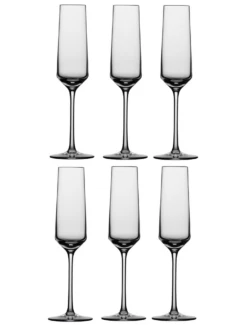 Zwiesel Glas Champagneglazen Pure - 215 Ml - 6 Stuks 3 Zwiesel Glas Champagneglazen Pure - 215 Ml - 6 Stuks -Praktische Winkel Voor Keukenbenodigdheden schott zwiesel champagneglazen pure