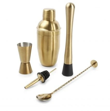 Salt & Pepper Cocktailset Bar - Goud - 7 delige set Salt & Pepper Cocktailset Bar - Goud - 7 Delige Set -Praktische Winkel Voor Keukenbenodigdheden sftp 8 2 824430 1