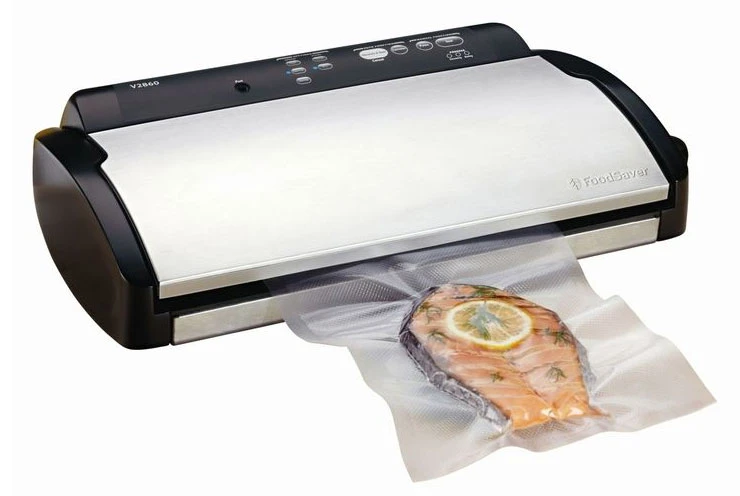 FoodSaver Vacumeermachine Top Line - RVS - V2860 FoodSaver Vacumeermachine Top Line - RVS - V2860 -Praktische Winkel Voor Keukenbenodigdheden sousvidekenner vacuummachine kopen Foodsaver Top line RVS FSV2860 210006 02